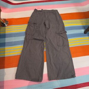 SHEIN Dark Gray Wide Leg Pants Women’s Size Small